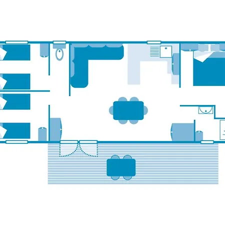 Κάμπινγκ 6p 3bdrms *